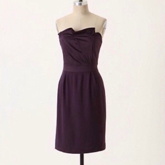 Anthropologie Deletta Purple Fukuoka Dress M - Picture 3 of 5